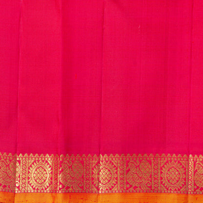 Pink Kanchipuram Silk Saree For Festive Wear PV NYC 2034