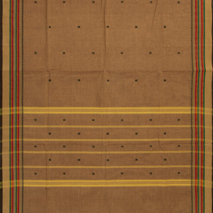 Beige Kanchi Cotton Saree For Festive Wear PV MM KC 476