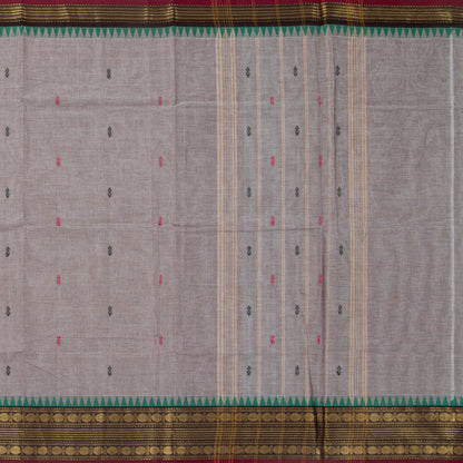 Mauve And Maroon Kanchi Cotton Saree For Festive Wear PV MM KC 399
