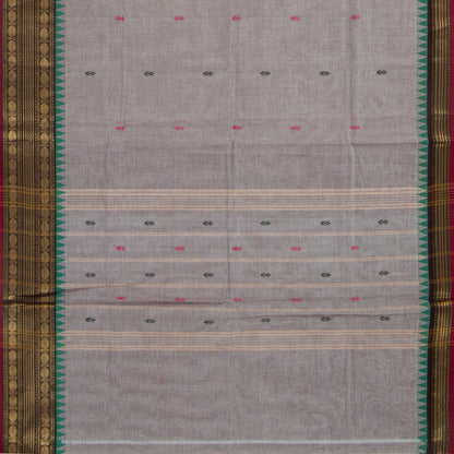 Mauve And Maroon Kanchi Cotton Saree For Festive Wear PV MM KC 399