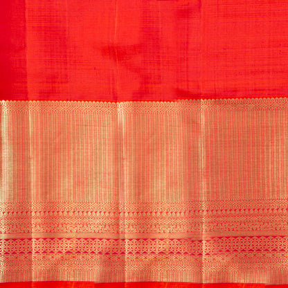 Magenta And Red Kanchipuram Silk Saree For Bridal Wear PV NYC 1949