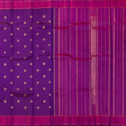Magenta And Pink Kanchipuram Silk Saree For Festive Wear PV NYC 2003