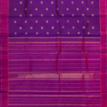 Magenta And Pink Kanchipuram Silk Saree For Festive Wear PV NYC 2003