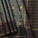 Grey And Brown Kanchipuram Silk Saree For Festive Wear PV 2069
