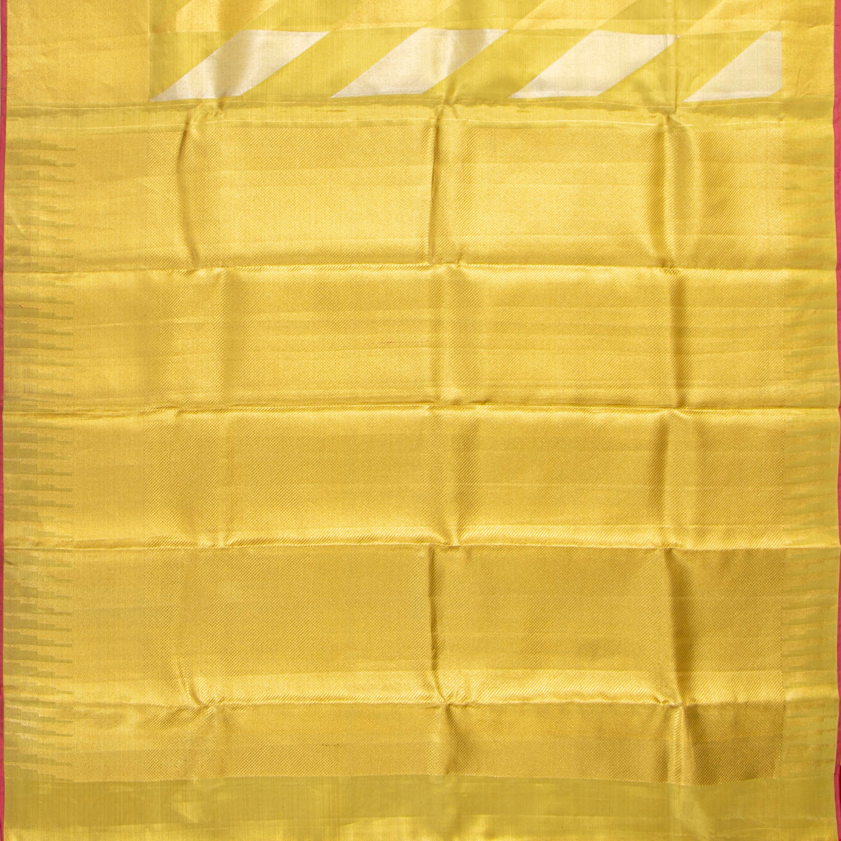 Gold Kanchipuram Tissue Silk Saree For Bridal Wear PV NYC 1946