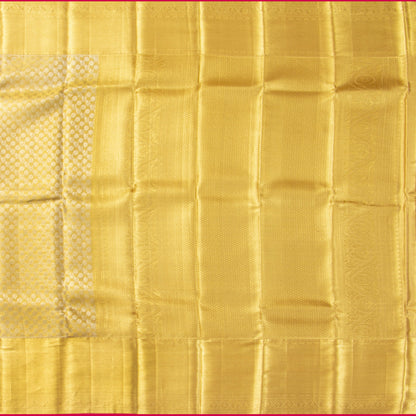 Gold Tissue Kanchipuram Tissue Silk Saree For Bridal Wear PV NYC 1945
