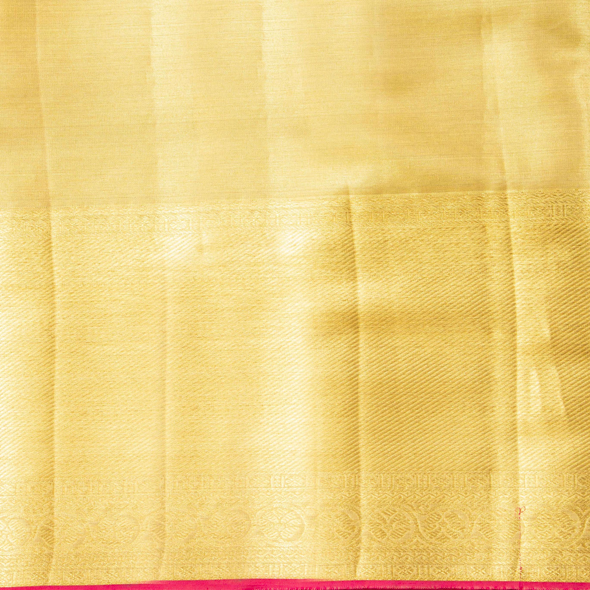 Gold Tissue Kanchipuram Tissue Silk Saree For Bridal Wear PV NYC 1945