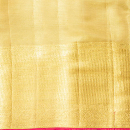 Gold Tissue Kanchipuram Tissue Silk Saree For Bridal Wear PV NYC 1945