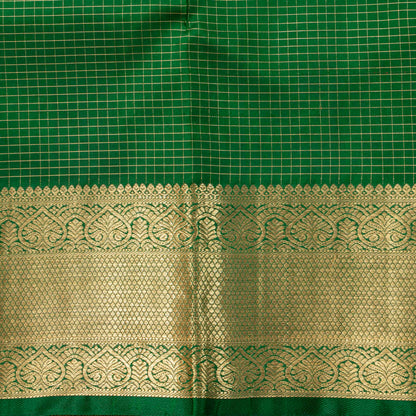 Yellow Kanchipuram Silk Saree For Festive Wear PV NYC 2002