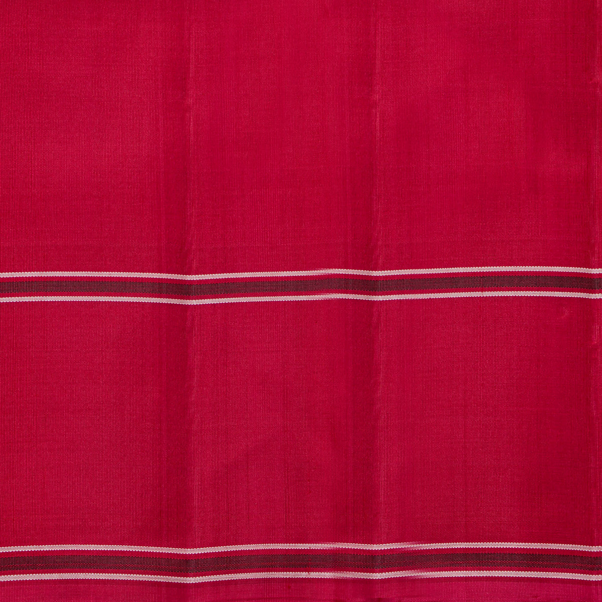 Black And White Checks No Zari Kanchipuram Silk Saree For Festive Wear PV NYC 2071
