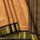 Beige And Brown Kanchi Silk Cotton Saree For Festive Wear VP SC 194