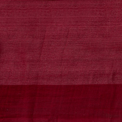 Mauve Handpainted Kalamkari Gicha Tussar Silk Saree With Wedding Theme For Office Wear PTK VSR 140
