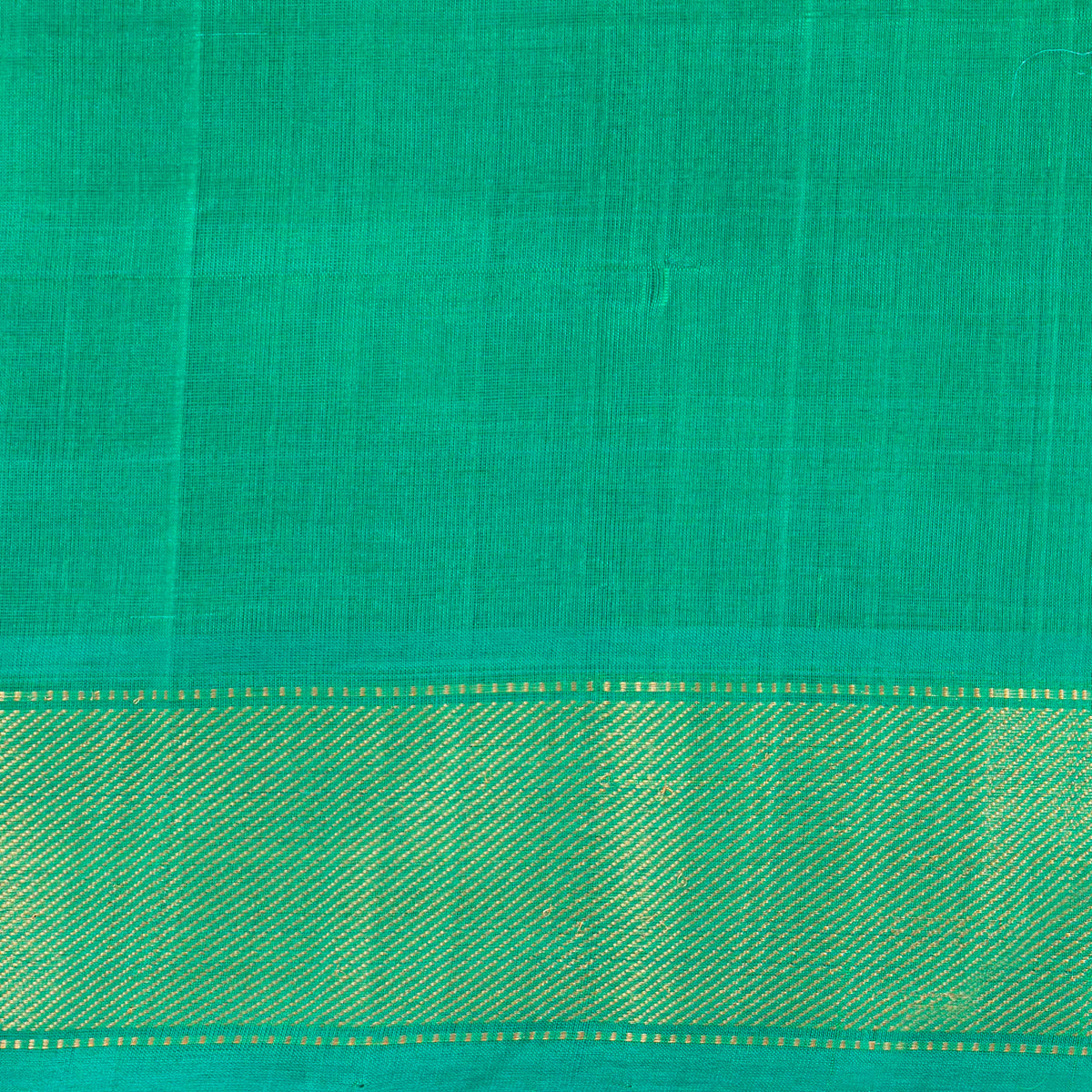 Multi Colour Checks Kanchi Silk Cotton Saree For Festive Wear VP SC 273