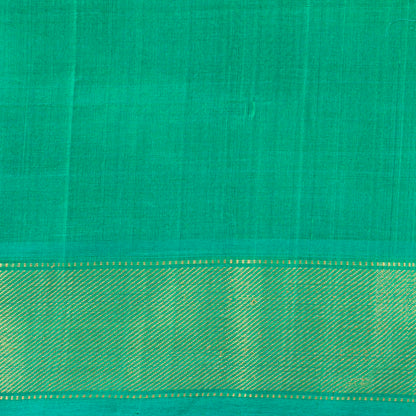 Multi Colour Checks Kanchi Silk Cotton Saree For Festive Wear VP SC 273
