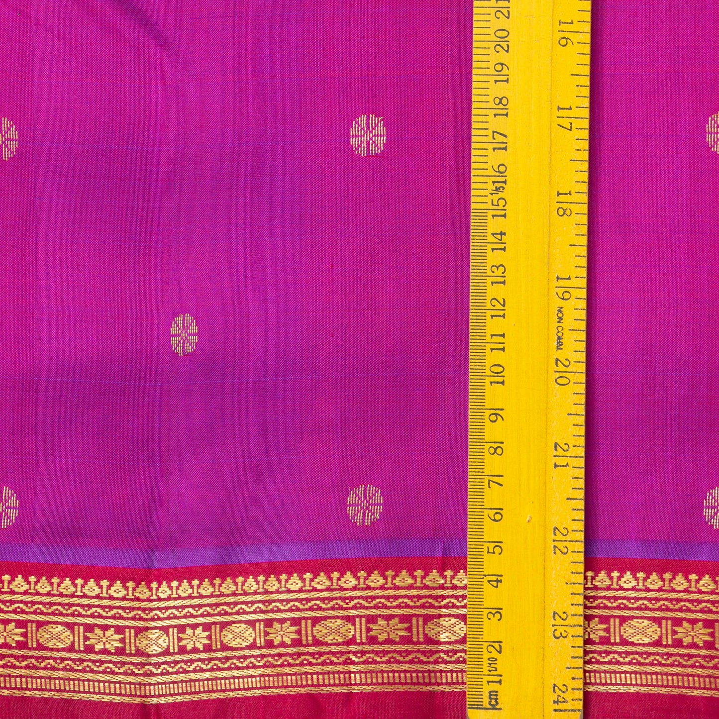 Purple And Red Thirubuvanam Silk Saree For Festive Wear PV ABI 439
