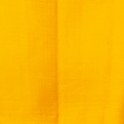 Red And Yellow Borderless Kanchipuram Soft Silk Saree For Festive Wear PV RSP 224