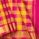 Multi Colour Checks Kanchi Silk Cotton Saree For Festive Wear VP SC 272