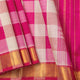 Multi Colour Checks Kanchi Silk Cotton Saree For Festive Wear VP SC 275