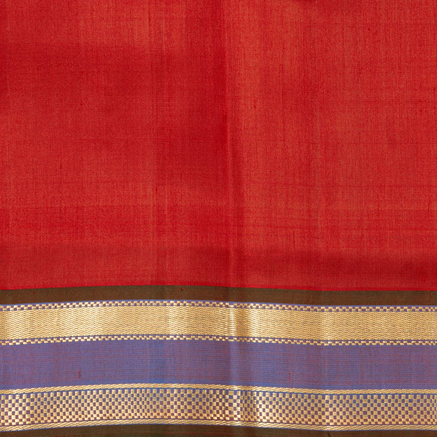 Red And Mauve Thirubuvanam Silk Saree For Festive Wear PV ABI 446