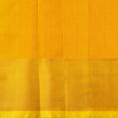 Pink And Yellow Kanchi Silk Cotton Saree For Festive Wear VP SC 184