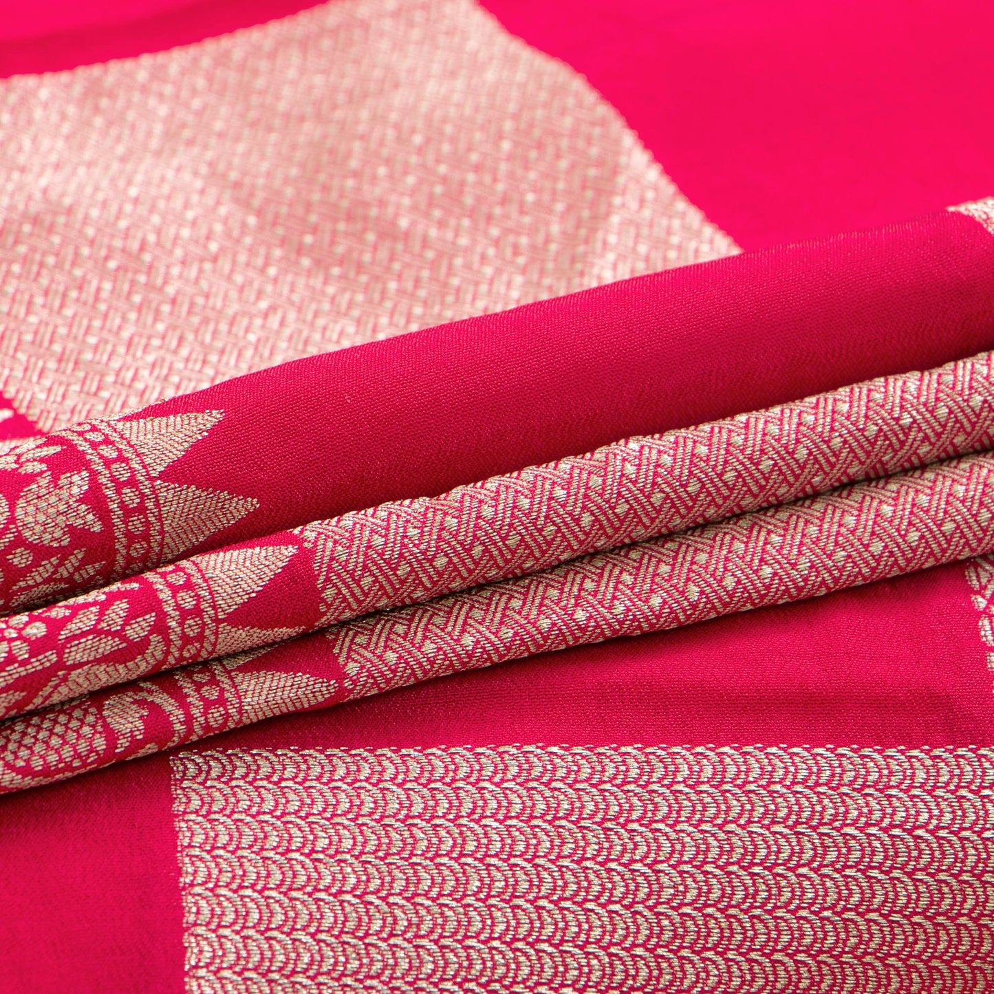 Pink Banarasi Silk Saree PB 306