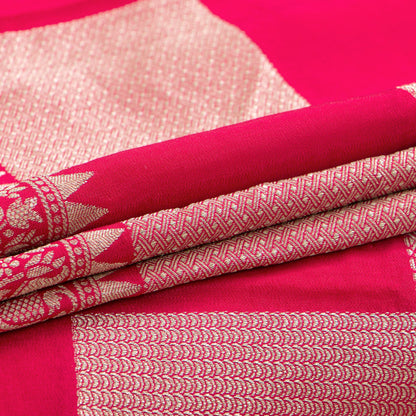 Pink Banarasi Silk Saree PB 306