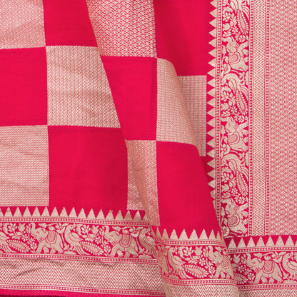 Pink Banarasi Silk Saree PB 306