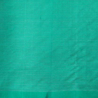 Pink And Sea Green Borderless Kanchipuram Soft Silk Saree For Festive Wear PV RSP 163