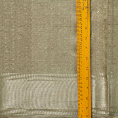 Silver Banarasi Tissue Silk Saree PBT 314