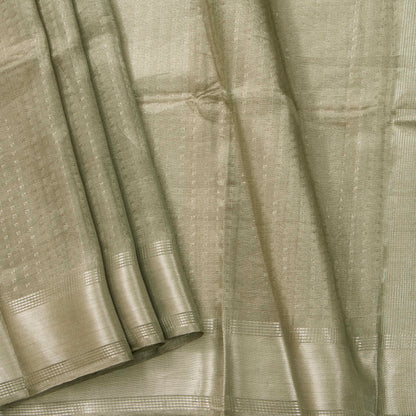 Silver Banarasi Tissue Silk Saree PBT 314