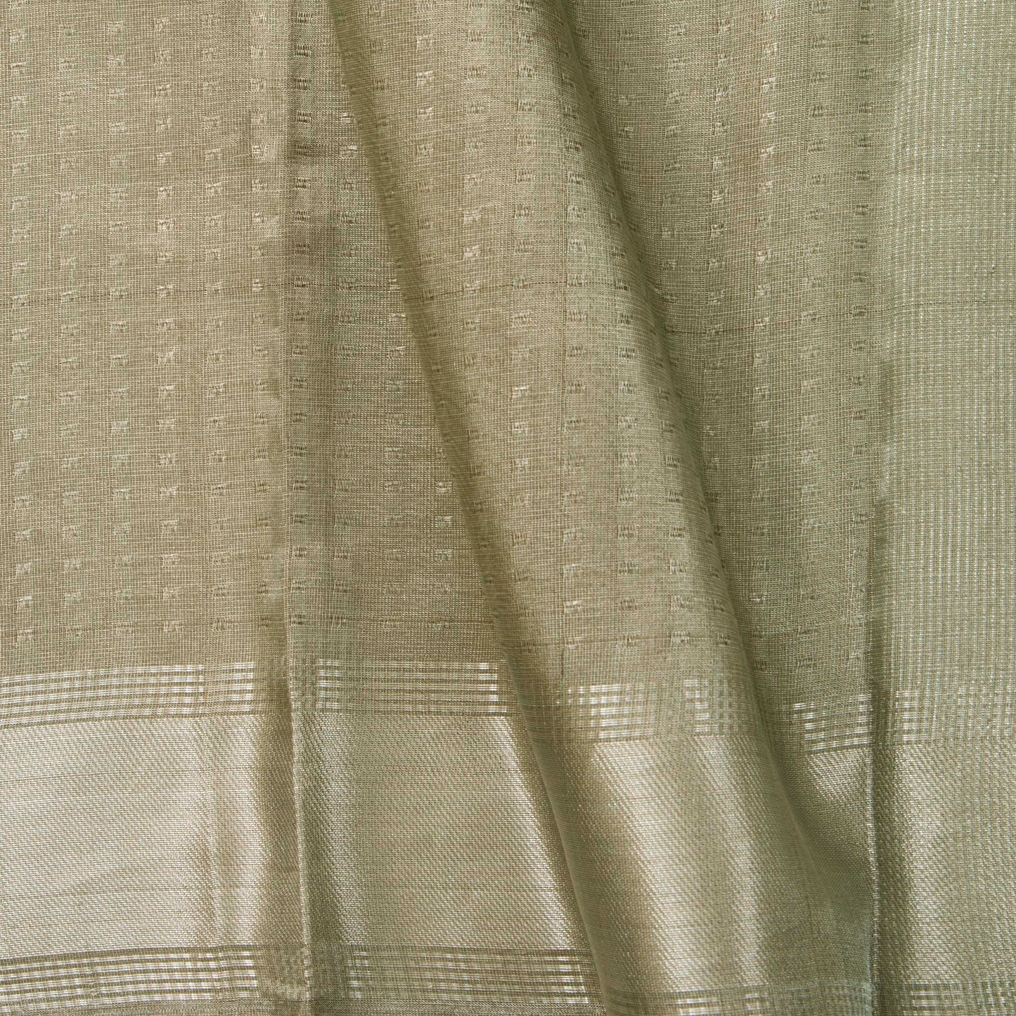 Silver Banarasi Tissue Silk Saree PBT 314