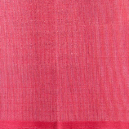 Blue And Pink Borderless Kanchipuram Soft Silk Saree For Festive Wear PV RSP 186