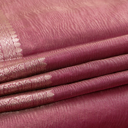 Pink Banarasi Tissue Silk Saree PBT 319