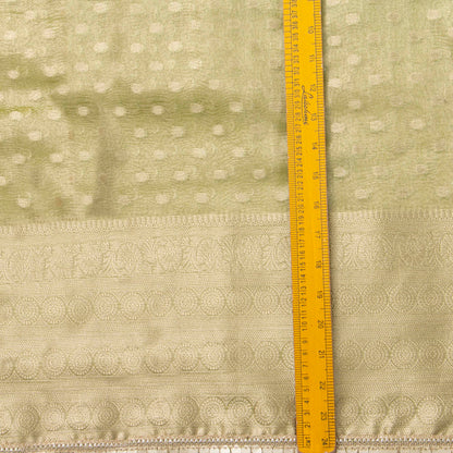 Green Banarasi Tissue Silk Saree PBT 321