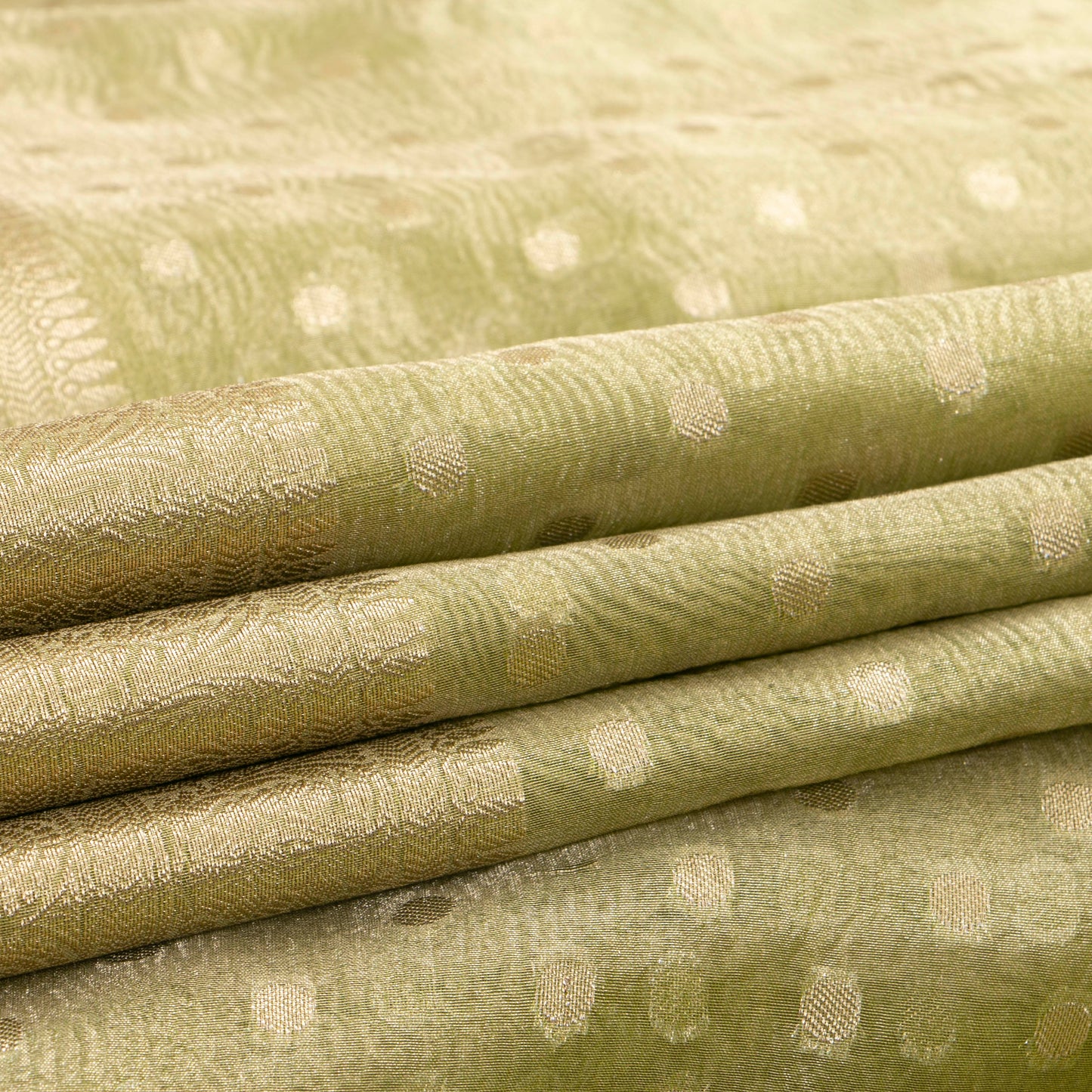 Green Banarasi Tissue Silk Saree PBT 321