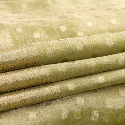 Green Banarasi Tissue Silk Saree PBT 321