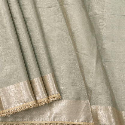 Pastel Blue Banarasi Tissue Silk Saree PBT 318