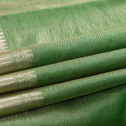 Green Banarasi Tissue Silk Saree PBT 316
