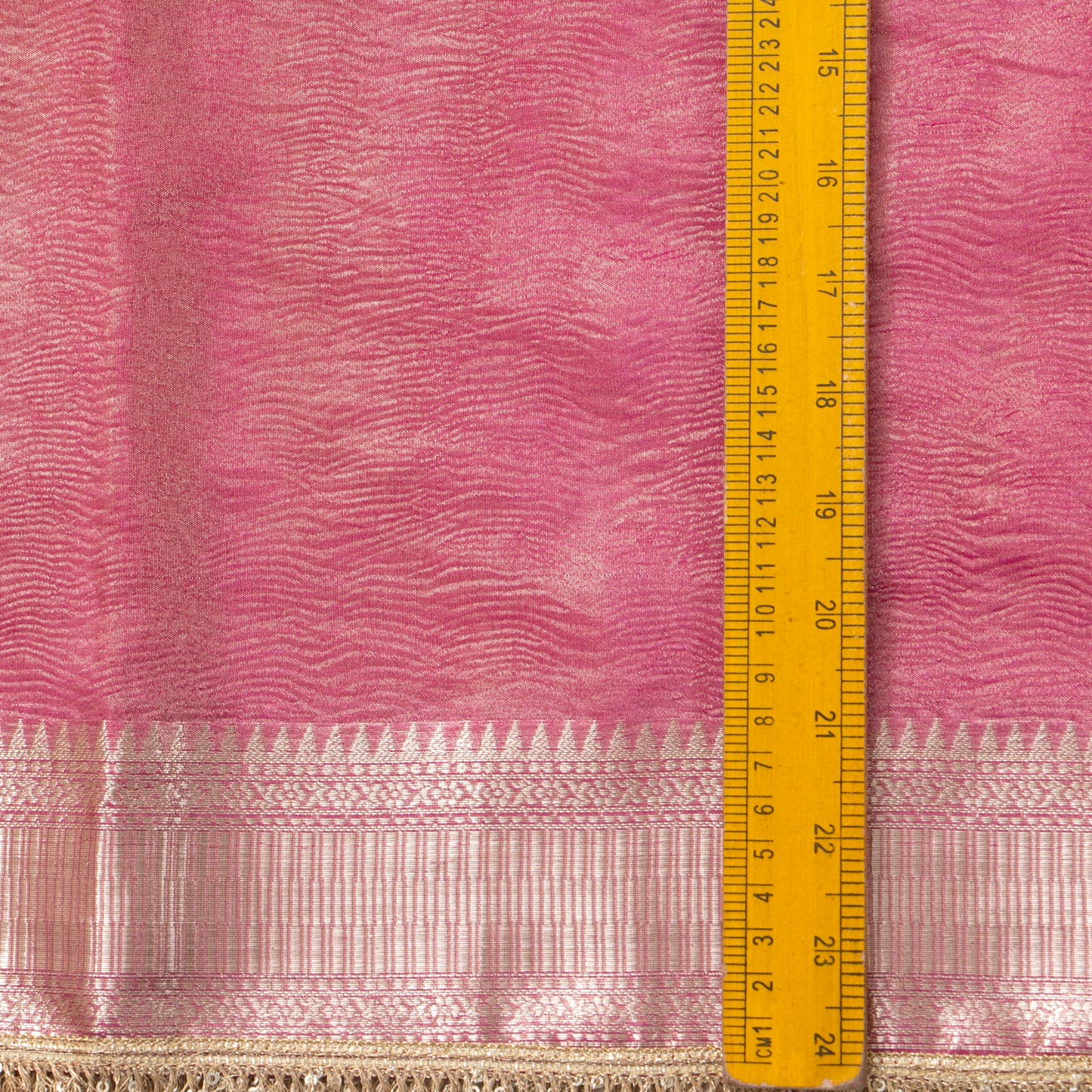 Pink Banarasi Tissue Silk Saree PBT 315