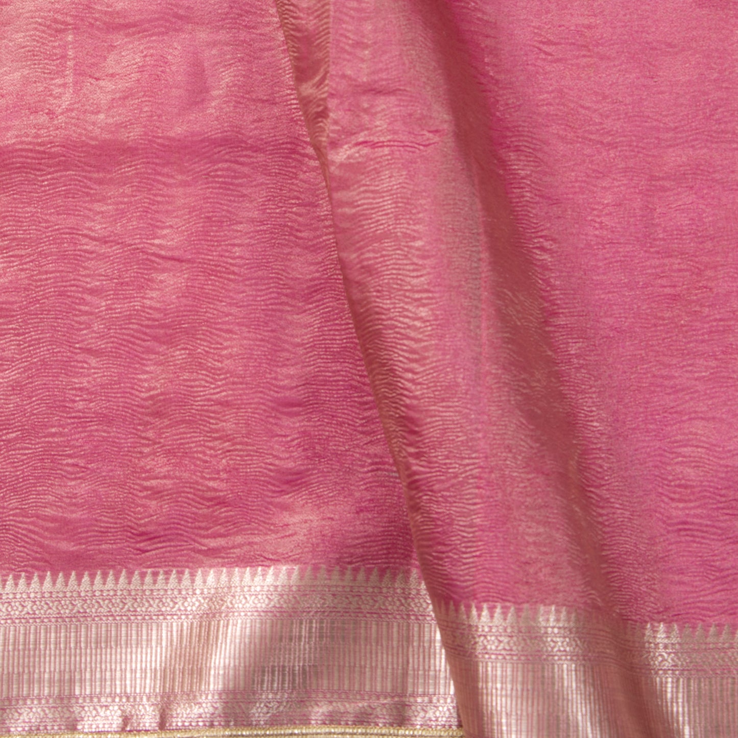 Pink Banarasi Tissue Silk Saree PBT 315
