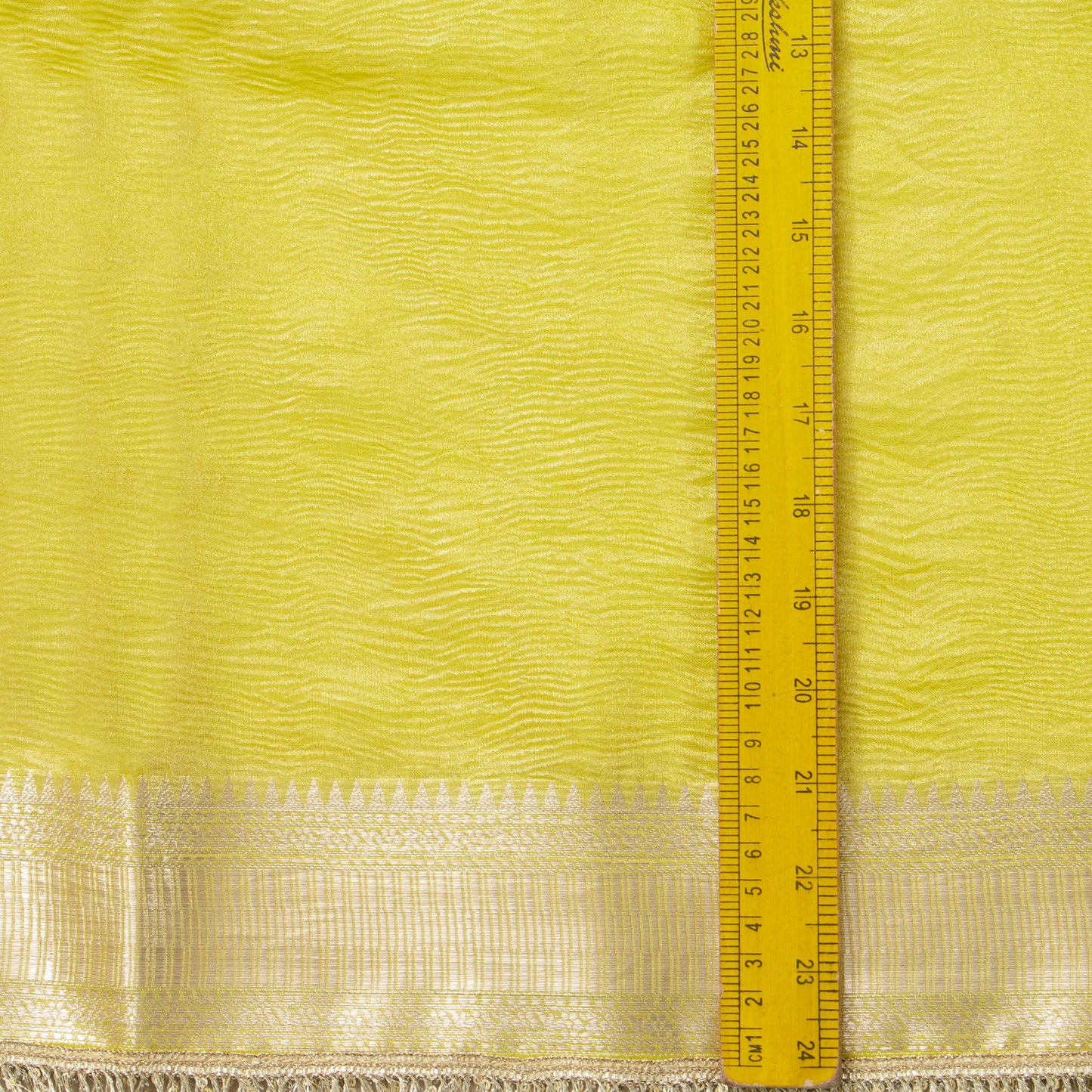 Yellow Banarasi Tissue Silk Saree PBT 322