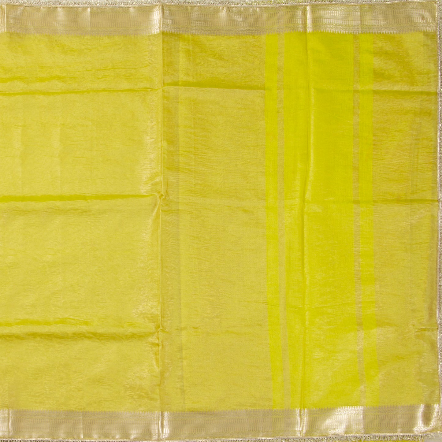 Yellow Banarasi Tissue Silk Saree PBT 322