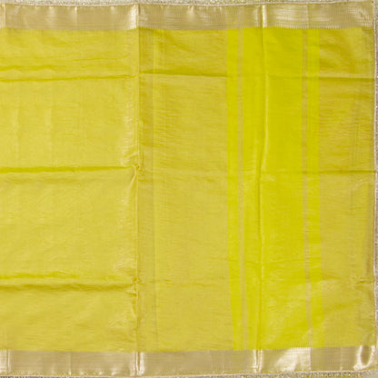 Yellow Banarasi Tissue Silk Saree PBT 322