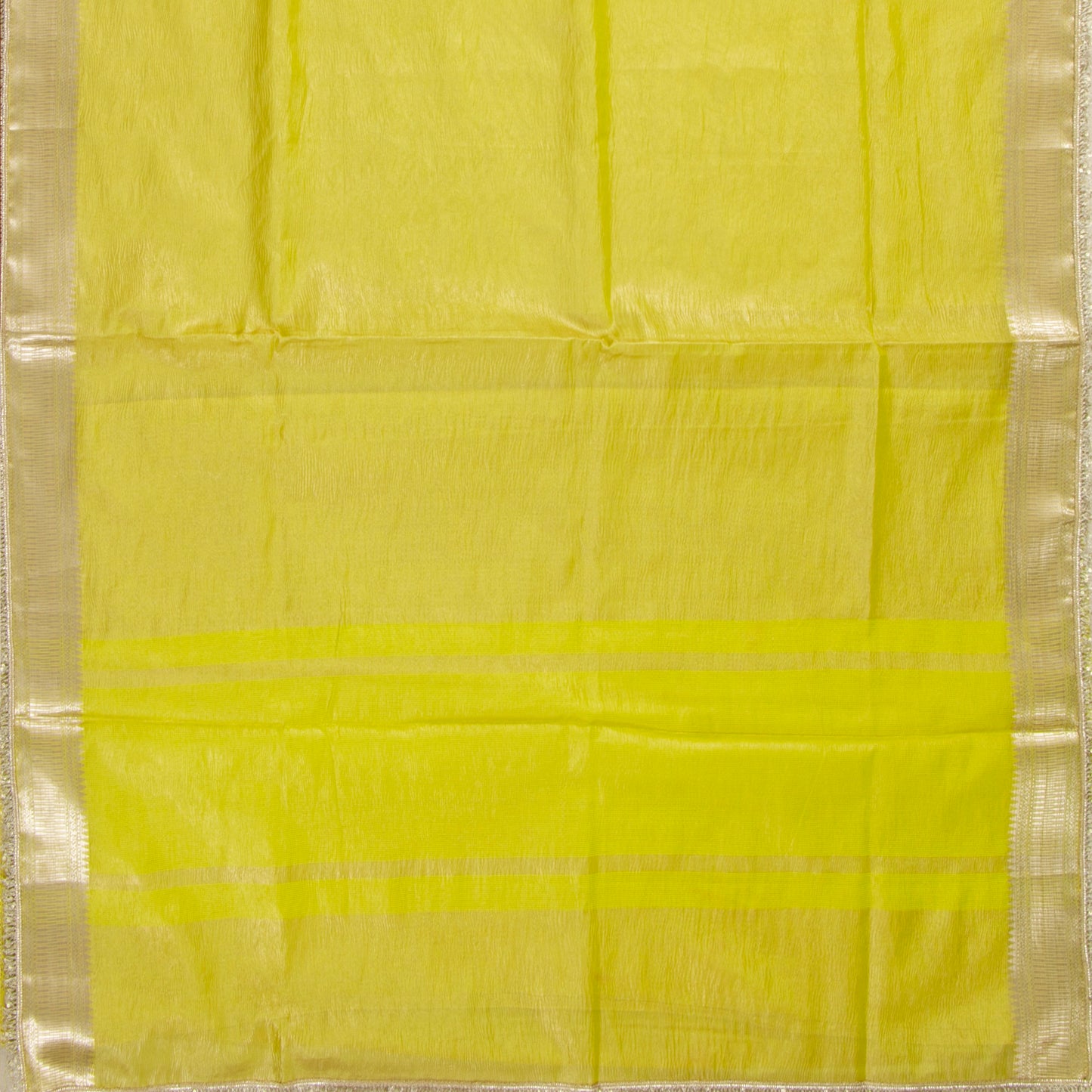 Yellow Banarasi Tissue Silk Saree PBT 322