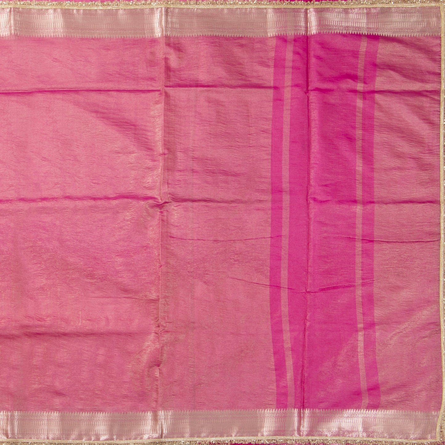 Pink Banarasi Tissue Silk Saree PBT 315