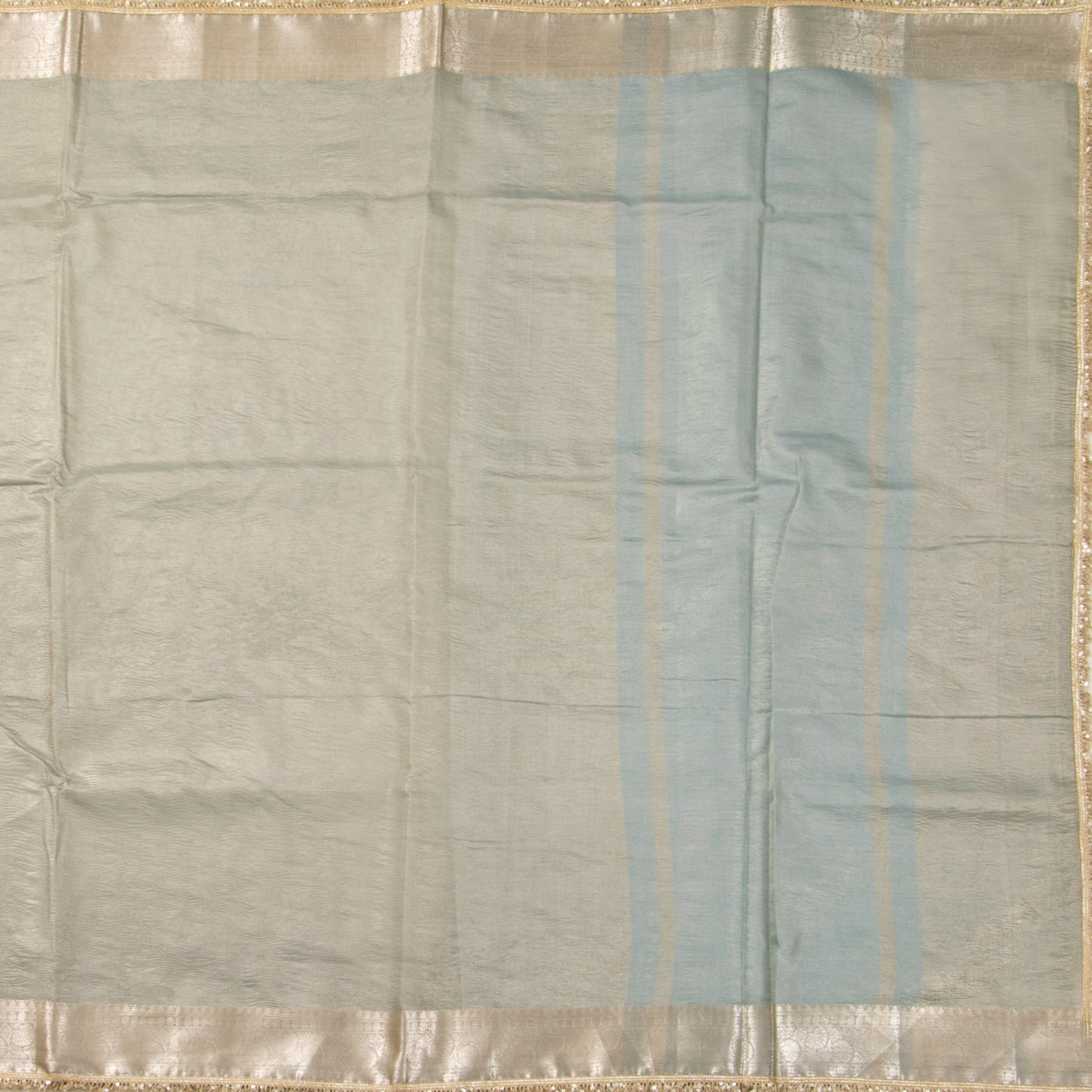 Pastel Blue Banarasi Tissue Silk Saree PBT 318