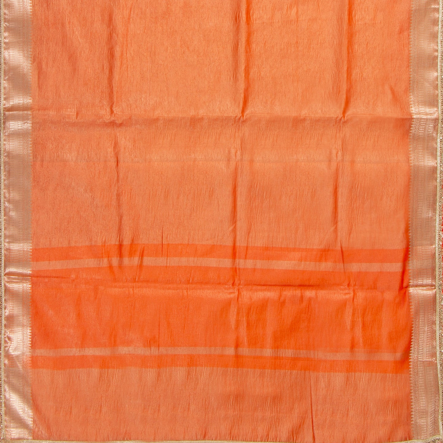 Peach Banarasi Tissue Silk Saree PBT 317