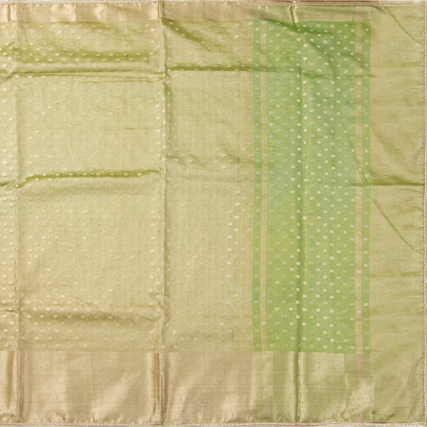Green Banarasi Tissue Silk Saree PBT 321