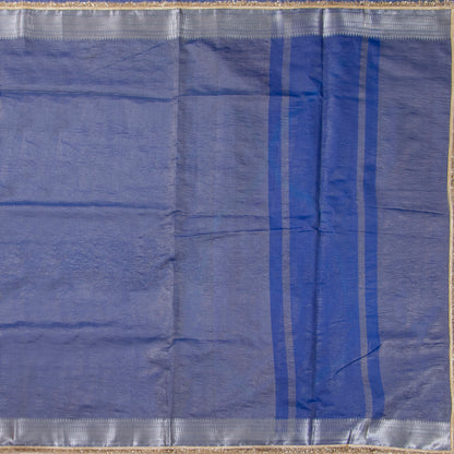 Blue Banarasi Tissue Silk Saree PBT 320