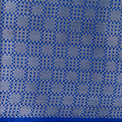 Blue Banarasi Tissue Silk Saree PBT 320